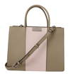 KARL LAGERFELD SAGE GREEN POLYURETHANE TOTE SHOULDER BAG