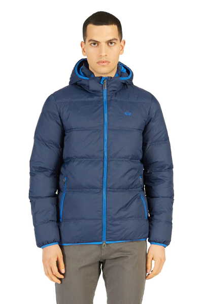 La Martina Blue Nylon Jacket