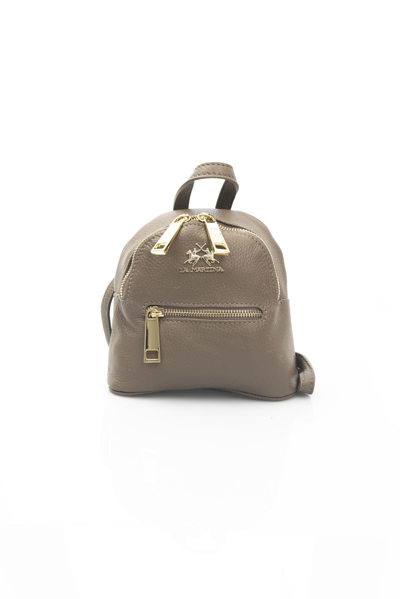 La Martina Brown Messenger Bag