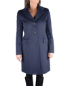 MADE IN ITALY MADE IN ITALY BLUE VIRGIN WOOL JACKETS & COAT