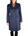 Made In Italy Blue Virgin Wool Jackets & Coat In Blue
