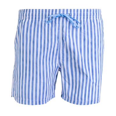 Malo Blue Striped Swim Short