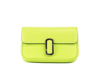 Marc Jacobs The J Marc Green Glow Smooth Leather Shoulder Crossbody Handbag In Green