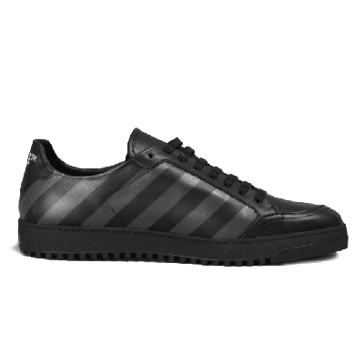 Off-white Off- Calfskin Women's Sneaker In Black