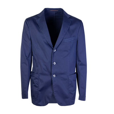 Pal Zileri Light Blue Two-button Cotton Jacket