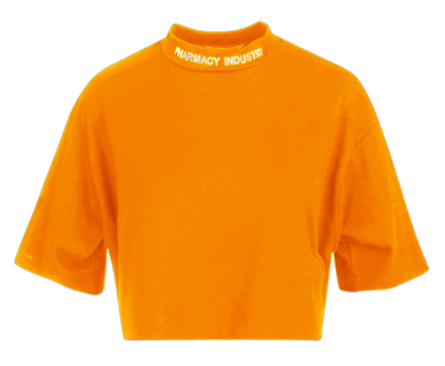 Pharmacy Industry Cotton Tops & Women's T-shirt In Orange