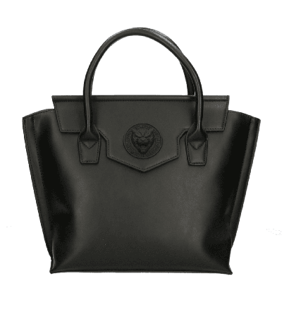 Plein Sport Black Polyurethane Handbag