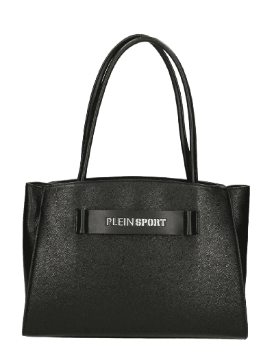 Plein Sport Polyurethane Women's Handbag In Black