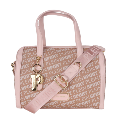 Plein Sport Polyamide Crossbody Women's Bag In Pink