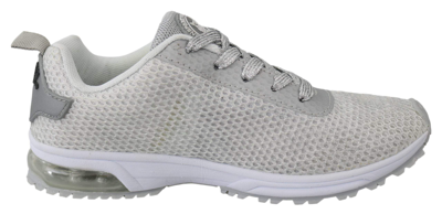 Plein Sport Silver Polyester Gretel Trainers