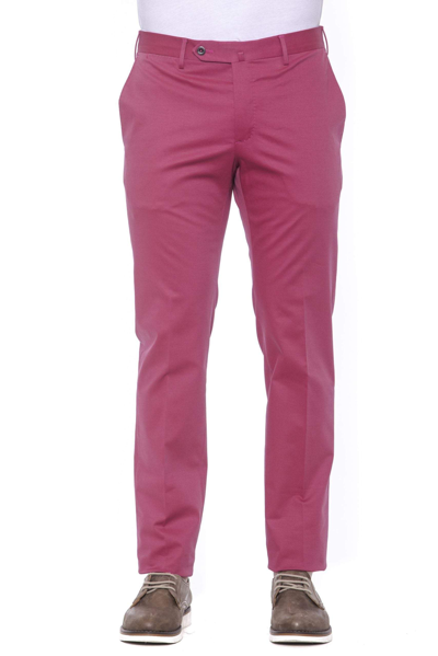 Pt Torino Fuchsia Cotton Jeans & Pant