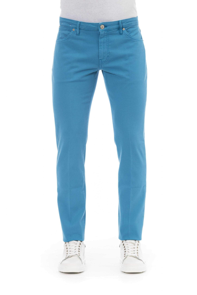 Pt Torino Light-blue Cotton Jeans & Pant