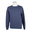 Refrigiwear Blue Cotton Sweater In Blue