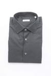 Robert Friedman Black Cotton Shirt In Black