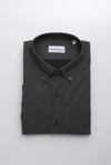Robert Friedman Black Cotton Shirt In Black