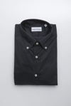 Robert Friedman Black Cotton Shirt In Black