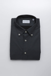 Robert Friedman Black Cotton Shirt In Black
