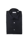 Robert Friedman Black Cotton Shirt In Black