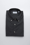 Robert Friedman Black Cotton Shirt In Gray