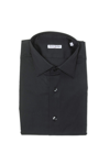 Robert Friedman Black Cotton Shirt In Gray