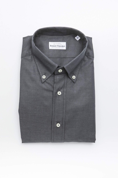 Robert Friedman Green Cotton Shirt