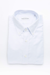 Robert Friedman Light-blue Cotton Shirt In Blue
