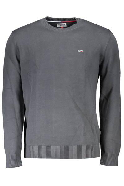Tommy Hilfiger Solid Crewneck Sweater In Gray