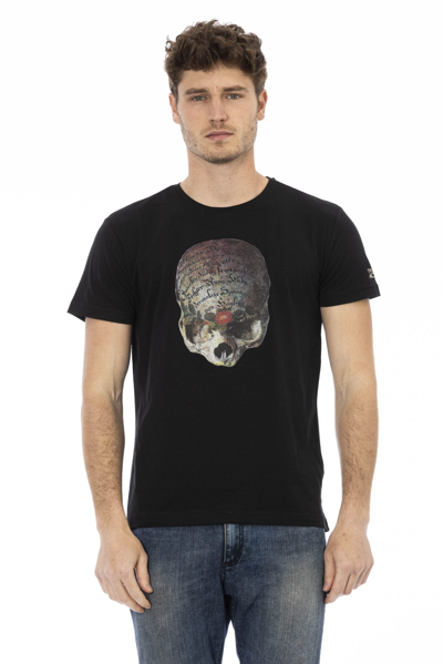 Trussardi Action Black Cotton T-shirt