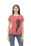 Trussardi Action Cotton Tops & Women's T-shirt In Pink