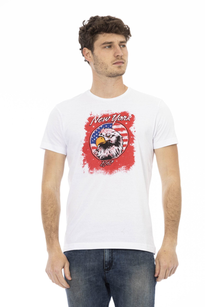 Trussardi Action White Cotton T-shirt