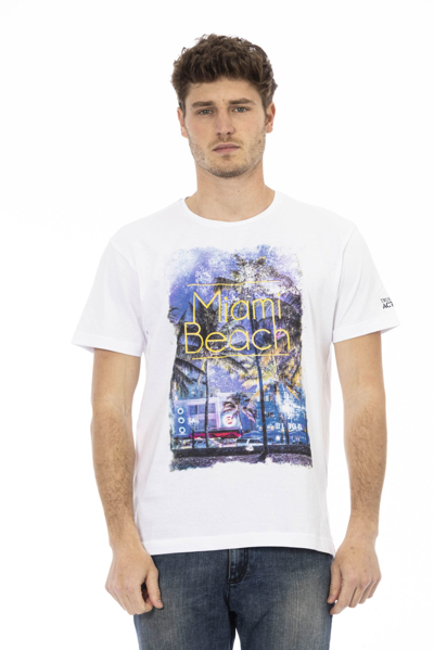 Trussardi Action White Cotton T-shirt
