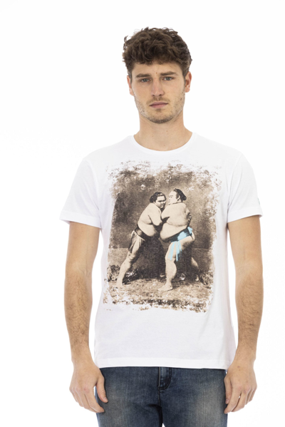 Trussardi Action White Cotton T-shirt
