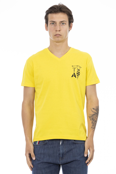 Trussardi Action Yellow Cotton T-shirt