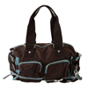 Wayfarer Brown Handbag Duffel Travel Purse In Brown