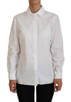 Dolce & Gabbana Tailored Shirt With Collared Neck And Buttoned Cuffs In White