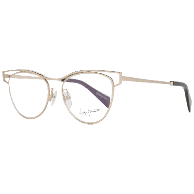 Yohji Yamamoto Women Optical Women's Frames In Gold