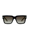 Givenchy Men's Gv Day 55mm Square Sunglasses In Shiny Black Gradient