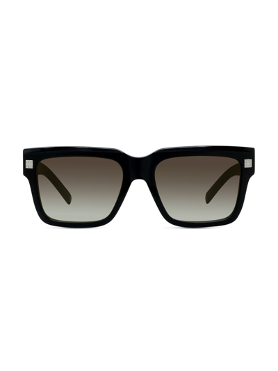 Givenchy Men's Gv Day 55mm Square Sunglasses In Black/brown Gradient