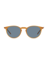 Oliver Peoples Women's Riley 49mm Pantos Sunglasses In Amber