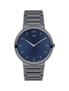 Movado Men's Bold Horizon Stainless Steel Bracelet Watch/40mm In Blue