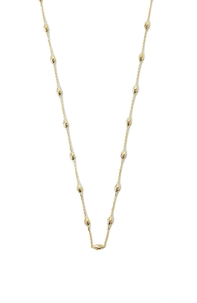 Argento Vivo Beaded Necklace In Gold