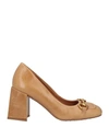 Bruno Premi Woman Pumps Sand Size 10 Bovine Leather In Beige