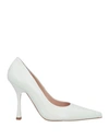 Liu •jo Woman Pumps Ivory Size 7 Soft Leather In White