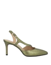 Marian Woman Pumps Green Size 11 Soft Leather