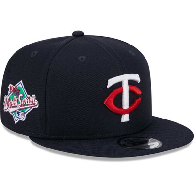 New Era Navy Minnesota Twins 1987 World Series Side Patch 9fifty Snapback Hat