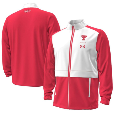Under Armour Red Texas Tech Red Raiders Throwback Double T Full-zip Jacket