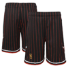 MITCHELL & NESS YOUTH MITCHELL & NESS BLACK CHICAGO BULLS HARDWOOD CLASSICS SWINGMAN SHORTS