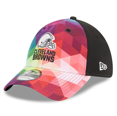 New Era Pink Cleveland Browns 2023 Nfl Crucial Catch 39thirty Flex Hat