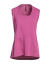 Manila Grace Woman Top Magenta Size L Cotton