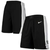 NIKE NIKE BLACK 2019/20 SAN ANTONIO SPURS ICON EDITION SWINGMAN SHORTS